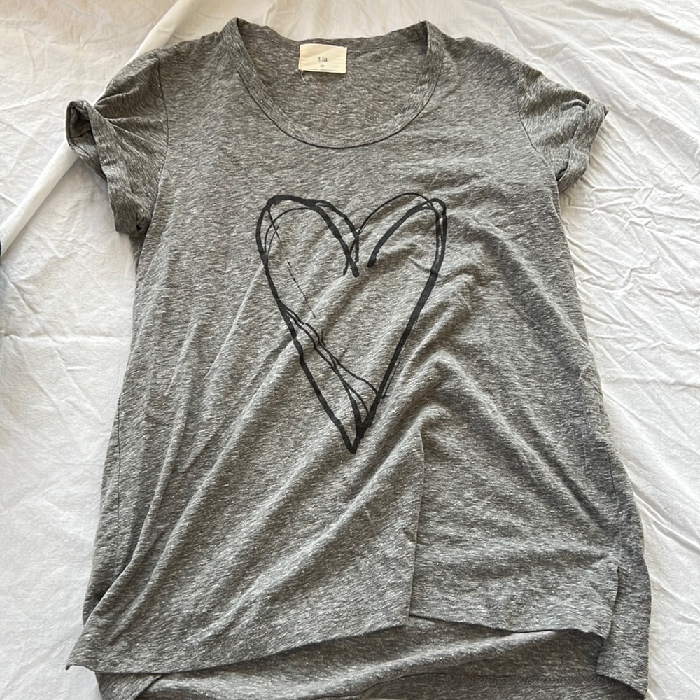 Anthropologie t.la Heart Tee XS